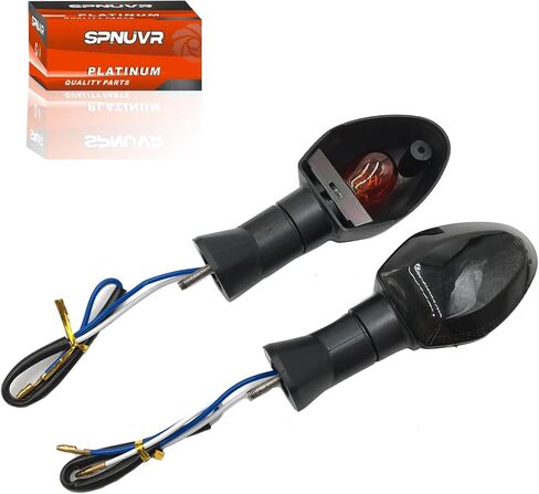 2Pcs Motorcycle Turn Signals Indicator Light For SUZUKI DRZ 400S GSX-S 750Z GSX 1250FA SV 650X DL650 V-Strom 650 Adventure Motorcycle Winker Indicator (Smoke) in Saudi Arabia