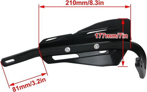 Dirt Bike Handguards Universal Motorcycle 7/8" 22mm and 1 1/8" 28mm Handlebar Motorcycle Hand Guards for ATV Quad CR CRF YZF KXF RMZ BSE Motocross Pit Bike Racing in Saudi Arabia