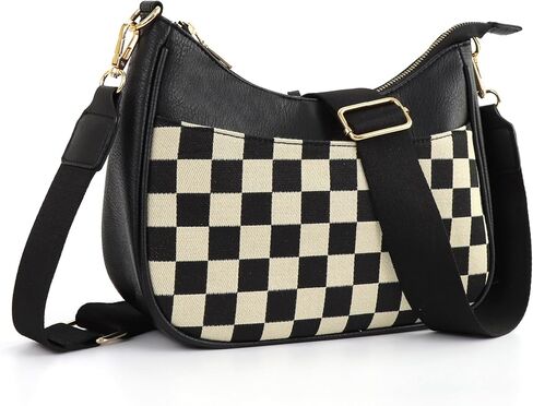 Women's Crossbody Handbags Vegan Leather Shoulder Bag with Adjustable Strap, Lightweight Small Purse for Everyday Essentials in Kuwait