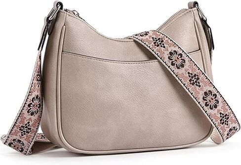 Women's Crossbody Handbags Vegan Leather Shoulder Bag with Adjustable Strap, Lightweight Small Purse for Everyday Essentials in Kuwait