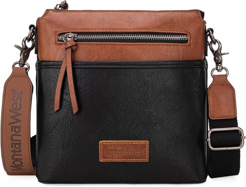 Montana West Crossbody Bag for Women Multi Pocket Cross Body Bag Purses with Guitar Strap in Kuwait