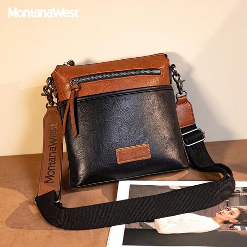Montana West Crossbody Bag for Women Multi Pocket Cross Body Bag Purses with Guitar Strap in Kuwait