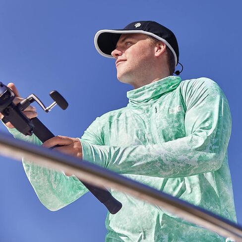 Coolibar Upf 50+ Men Andros Fishing Tee - Sun Sundraction in Saudi Arabia