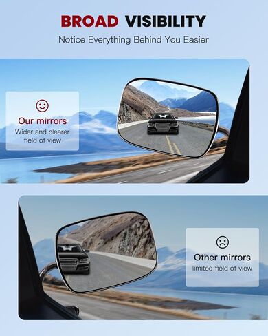 cciyu Door Mirror Left Driver Side/Right Passenger Side Pair Set Manual Stainless Mount Folding Chrome fit for1973-91 For Chevy/For Chevy For GMC Jimmy Suburban C10 20 30/C/K1500 2500 3500/C15 25 35 in Saudi Arabia
