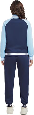 ANOTWENER Women's Jogging Suits Tracksuit Set Workout Long Sleeve Outfits Gym Stripe 2 Piece Set Sweatsuits with Pockets in Kuwait