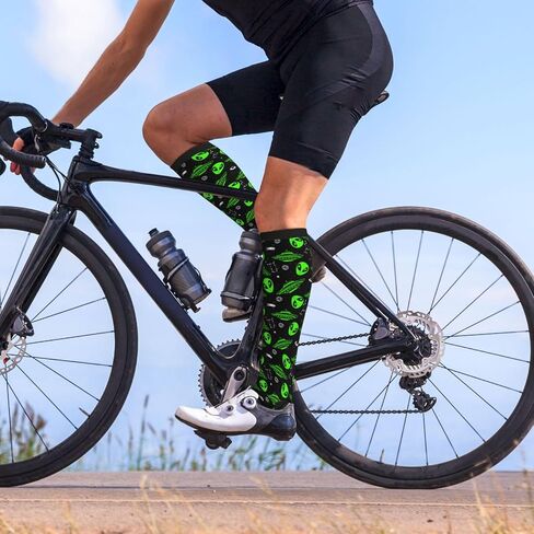 bassyil Compression Socks for Women & Men Circulation 15-20 mmHg Knee High Best Support for Nurses Travel Running Athletic in Kuwait