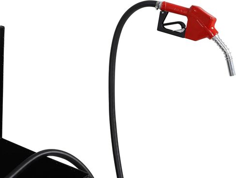 3/4'' x 20' Fuel Transfer Hose with Auto Fuel Nozzle, 3/4" Inlet & 13/16" Outlet Fluid Oil Pump Tank Tube for Dispensing Diesel Gasoline Kerosene Biodiesel in Kuwait