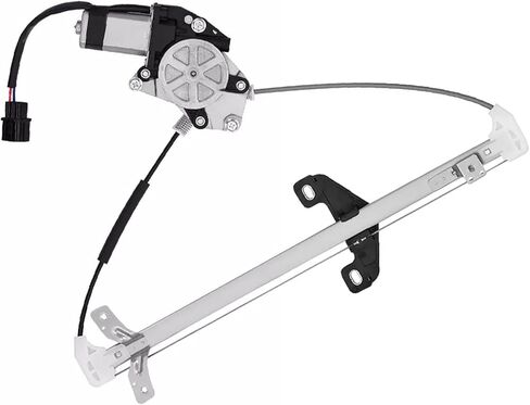 LABLT Rear Right Power Window Regulator Assembly with Motor Replacement for Accord 2.4L 3.0L Sedan 2003 2004 2005 2006 2007 in Saudi Arabia