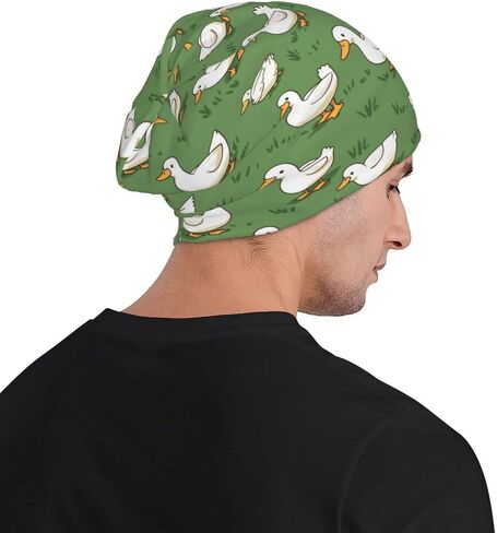 Beanie Hat for Men Women Slouchy Beanie Skull Sleep Cap Soft Lightweight Chemo Hat Stretch Cancer Headwear in Saudi Arabia