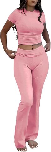 Nimsruc Two Piece Lounge Sets For Women Summer Outfits in Saudi Arabia