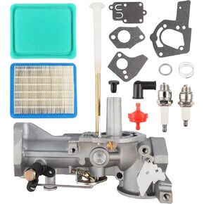 498298 Carburetor متوافق مع Briggs و Stratton 112202 112212 112231 112232 112252 112292 134202 135202 133202 لـ Toro 62923 62924 مع Air Pre Filter Gasket Spark Slup