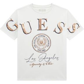 GUESS Girls' Eco Short Sleeve Oversize T-Shirt