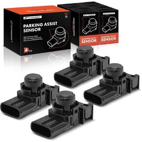 A-Premium 4-PC Reverse Backup Parking Assist Sensor Compatible with Select Lexus Models - CT200h 2011-2014, GS350 2013-2014, GS450h 2013-2014, Replace# 89341760100, 8934176010C