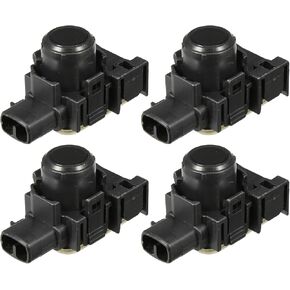 X AutoHaux 4 PCS Car Pumper PDC مستشعر مساعدة وقوف السيارات العكسي لـ Toyota 4Runner 2014-2021 لـ Lexus IS250 IS350 2011-2014 89341-64010-C0
