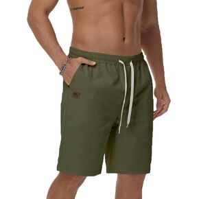 Mens Casual Shorts Summer Drawstring Twill Chino Short Golf Vacation Jogger Elastic Waist Short with 4 Pockets in Saudi Arabia