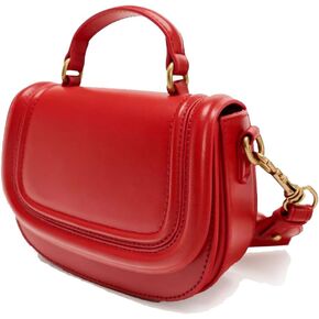 Cute Trendy Mini Bags For Women, Small Vegan Leather Crossbody Purse, Ladies Fashion Satchel Purse Top Handle Bag