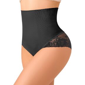 NaTen Lace Tummy Control Underwear Shapewear for Women High Waisted Panties Body Shaper Seamless Girdle Briefs