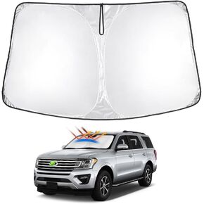 T TGBROS Windshield Sun Shade Custom Fit for 2019-2024 Honda Passport Sport Accessories, SUV, EX-L, Touring, Eliten Sun Shield Reflective Polyester Sun Visor Cover Block Heat and Sun Protection in Saudi Arabia