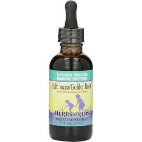 الأعشاب للأطفال Echinacea/Goldenroot (Blackberry ، 2oz)