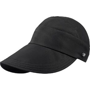 Marrywindix Running Hat with Soft Brim Cooling Baseball Caps Golf Cycling Fishing Sports Running Hat for Womens Men Black