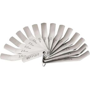 Feeler Gauge Jake Brake Tool Set Compatible with Volve Mack MP7 MP8 MP10 D12 D13 D16 Engines Intake & Exhaust Valve Adjustment Kit (14 PCs) Replaces 88880053 88880052 85111377