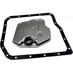 Automatic Transmission Fluid Filter with Pan Gasket Kit Compatible with Toyota, 2002-2004 Camry, 1998-2012 RAV4, 2001-2007 Highlander, 2000-2005 Celica, 2009-2013 Matrix, Replace 3533028010