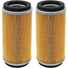 MDEOOSKY 2 Pcs 67980-82630 Air Filter Element, Replacement for Kubota B1700E Replacement for Kubota B1700HSD Replacement for Mahindra 1815 1816, Replaces 6798082630