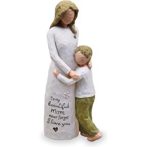 Mother of The Groom Gifts, Mom Gifts from Son, Boy Mom Gift, Gift for Moms from Son, Sculpted Hand-Painted Figurine