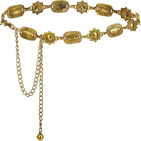Luvatar Fashion Metal Waist Chain Belt Blouse Dress Sweater Chain Belt… in Kuwait