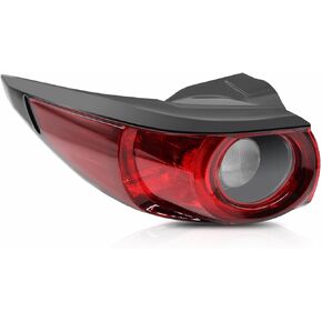 Tail Light Assembly Halogen Rear Brake Lamp Compatible with CX5 CX-5 2017-2021 Left Side Outer Taillight KB8A51160F