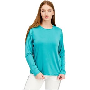 32 Degrees Ladies' Sun Tee (US, Alpha, X-Large, Regular, Regular, Green)