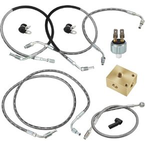 M MATI 1930753 1930752 All Brake Lines Kit for Polaris Sportsman 500 335 Xplorer 500 Worker 500 335 Diesel 455 1998 1999 2000 1930817 1910305 1930853 1930760 4110164 7052129 Brake Cross Fitting