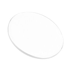 Watch Crystal Len Glass, 38mm Dia. 1.5mm Thicken, Sapphire Flat Round Face Crystals Replacement Lens Clear - (Applications: for Watchmaker Repair Electronic Mechanical Watches)