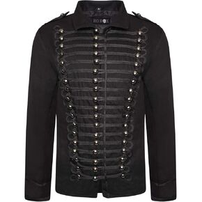 Ro Rox Black Parade Military Steampunk Gothic Jacket