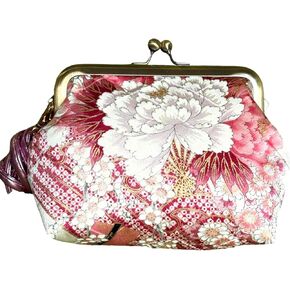 Kimono Cloud Clutch Bag Made in Japan Pouch