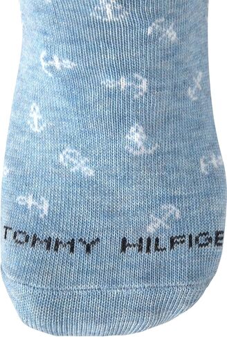 Tommy Hilfiger Women's 6 Pack Iconic Repeat Flag Logo Liner Socks in Saudi Arabia