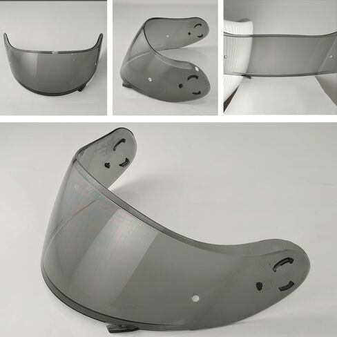 Neotec 2 Helmet Visor Replacement.CNS-3 Motorcycle Helmet Shield UV Protection Compatible with Neotec 2 (Photochromic Revo Red+Anti Fog Film) in Kuwait