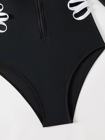Segt Girl's One Piece Guard Rash Swimeve Swimsuits بدلة السباحة in Kuwait