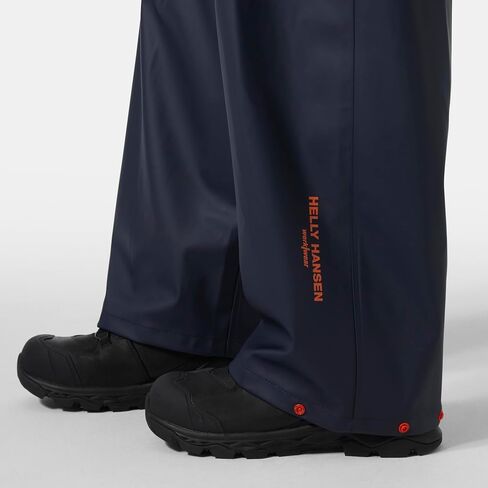 Helly-Hansen Workwear Gale Waterproof Bib Pants for Men Made from Heavy-Duty Protective Polyester/Polyurethane for Mobility in Saudi Arabia
