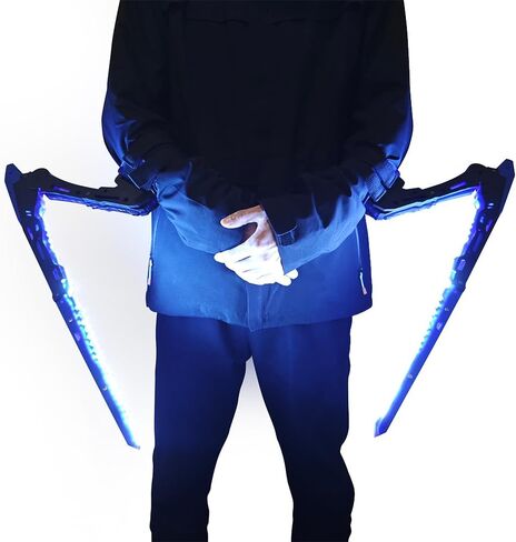 Future LED Cosplay Mantis Sword, Mantis LED Sword Model for Halloween Costume Props in Saudi Arabia