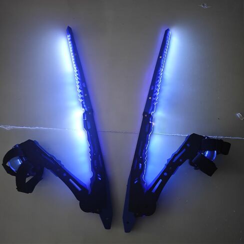 Future LED Cosplay Mantis Sword, Mantis LED Sword Model for Halloween Costume Props in Saudi Arabia