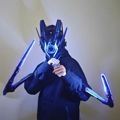 Future LED Cosplay Mantis Sword, Mantis LED Sword Model for Halloween Costume Props in Saudi Arabia