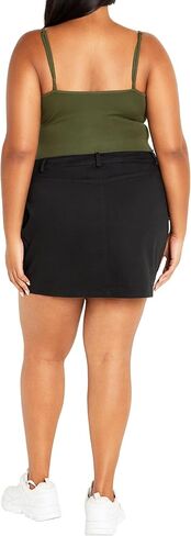 سيتي أنيقة للسيدات البضائع هالة الجيوب الجانبية التنورة الصغيرة in Kuwait