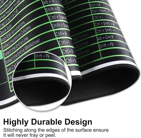 لوحة ماوس كبيرة للألعاب، لوحة ماوس سوداء لخريطة العالم مع قاعدة مطاطية مضادة للانزلاق، لوحة ماوس ألعاب طويلة XXL ممتدة للمكتب، 31.5 × 11.8 بوصة in Kuwait