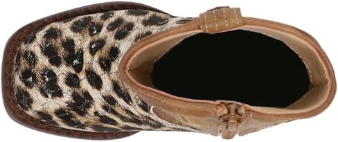 ROPER Toddler Girls Glitter Leopard Square Toe أحذية غير رسمية في العجل - بني in Saudi Arabia