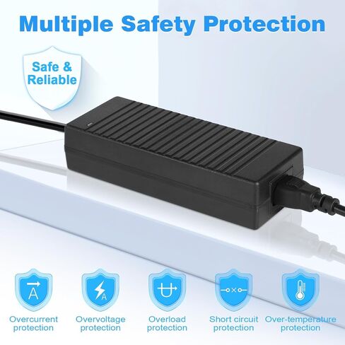 HOUHUI 24V 4A Power Supply Adapter, AC 100-240V to DC 24 Volt 4 Amp 96W Suit 3A 2A 1A Device Transformer AC/DC Power Adapter Converter with 5.5x2.5mm Plug for LED Strip Light CCTV Camera LCD Monitor in Saudi Arabia