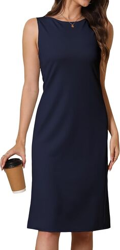 Women Business Wrap Midi Dress ، 2025 Summer Summeress A-Line Lister Work Pencil Skirt in Kuwait