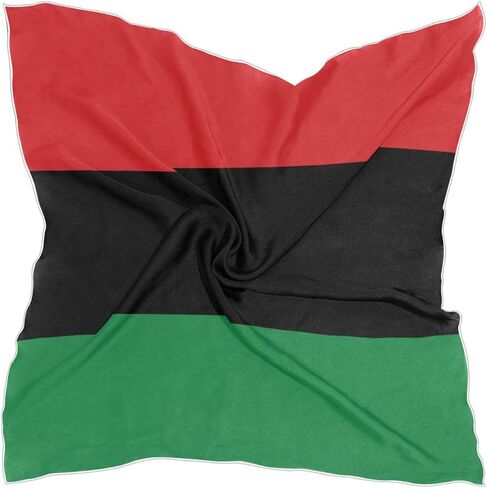 حرير وشاح الشعر يلف وشاح رأس الساتان باندانا سكوير للنساء 23.6 "x23.6" in Kuwait