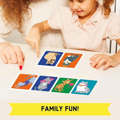 سمكة الغول الطينية! - نسخة مخيفة من Ghost Cat من لعبة Classic Kids Go Fish Card مع مطابقة الألوان والتعرف على الأنماط للأطفال in Saudi Arabia