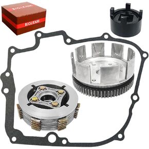 Clutch Kit & Clutch Basket & Gasket & Oil Filter and Clutch Hub Spanner Tool Fit for Honda Nighthawk 250 CB250 Rebel 250 CMX250X CMX250C